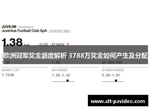 欧洲冠军奖金额度解析 3788万奖金如何产生及分配 欧洲冠军奖金额度解析 3788万奖金如何产生及分配